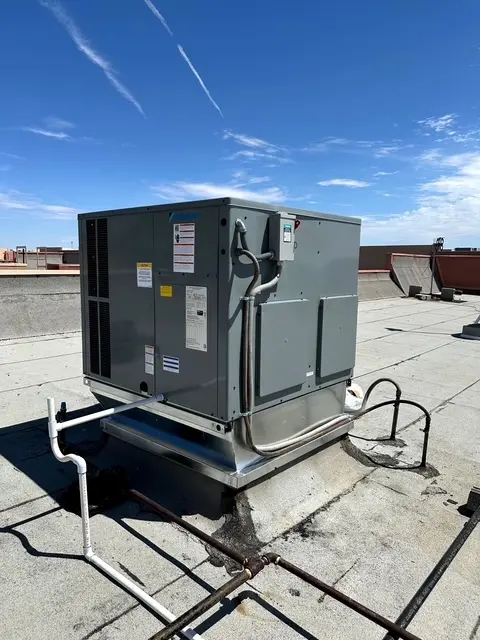 Completed commercial HVAC installation Las Vegas